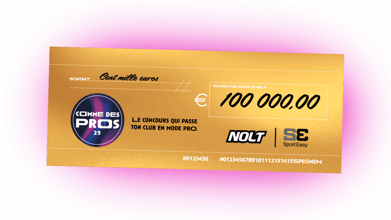 O concurso que põe o teu clube em modo pro.
